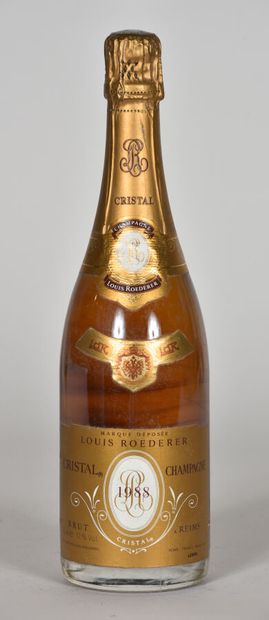 1 B CHAMPAGNE BRUT CRISTAL (e.l.a.) Louis...