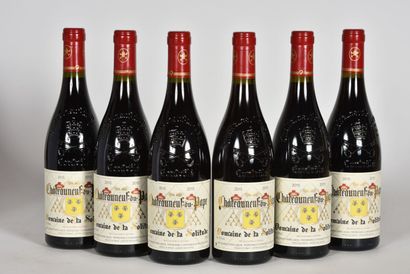 6 B CHÂTEAUNEUF DU PAPE Rouge Domaine de...