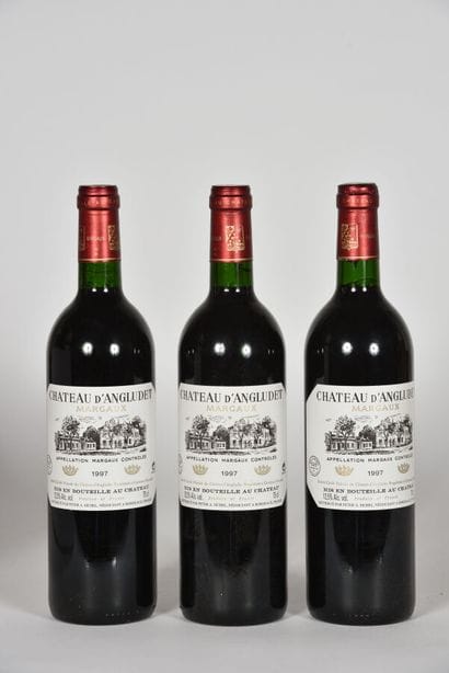 3 B CHÂTEAU D'ANGLUDET Margaux 1997