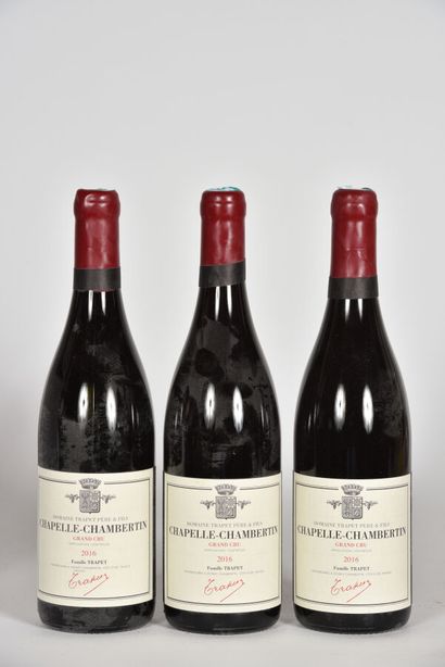 3 B CHAPELLE-CHAMBERTIN (Grand Cru) Domaine...