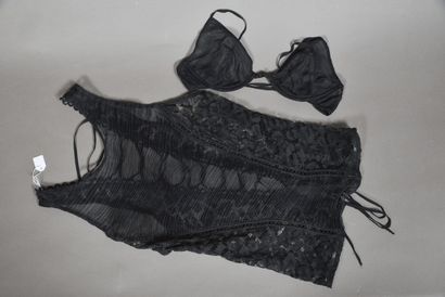 La PERLA. Set consisting of tulle pants with...