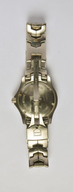 TAG HEUER: Steel watch, 