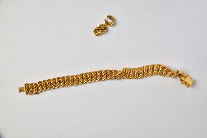 Bracelet in 18K yellow gold (750/oo) with...