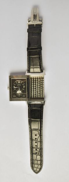 JAEGER LeCOULTRE: Steel watch, 