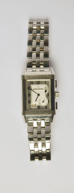 JAEGER LeCOULTRE: Steel watch, 
