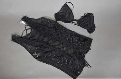 La PERLA. Set consisting of tulle pants with...