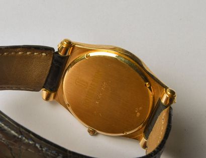 BOUCHERON: Watch in 18K yellow gold (750/oo),...