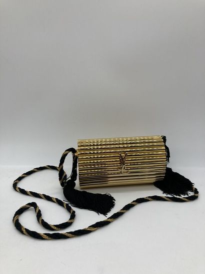 YVES SAINT LAURENT - petit sac boîte du soir...