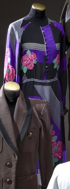 Chloé haute couture by Karl Lagerfeld. Printed...