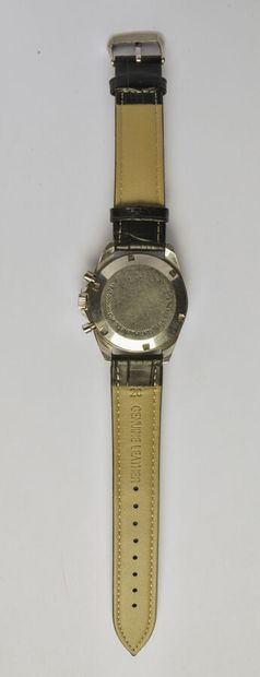 YEMA: Chronograph watch in steel, model 