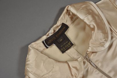 Louis Vuitton. Small short dress in champagne...