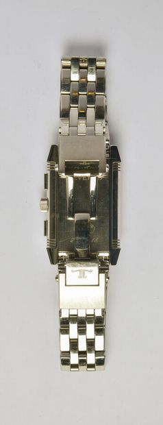 JAEGER LeCOULTRE: Steel watch, 