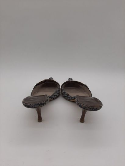 DIOR by Galliano, Pair of denim jacquard...