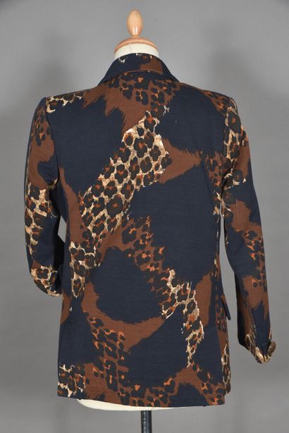 Yves Saint Laurent left bank. Panther patchwork...