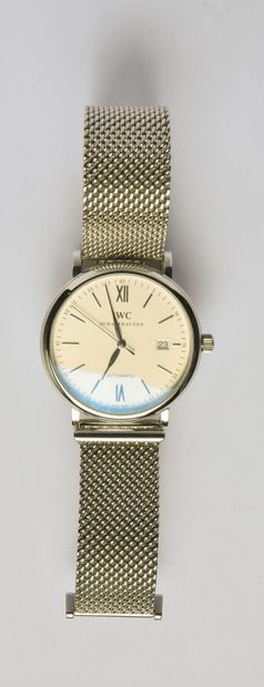 IWC: Steel watch, 