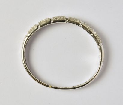 Bracelet Rigid open-worked Necklace in 18K...