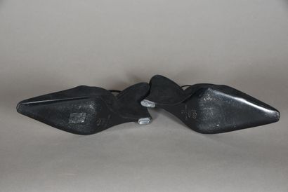 NINA RICCI - Pair of evening pumps in black...
