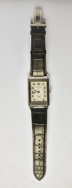 JAEGER LeCOULTRE: Steel watch, 