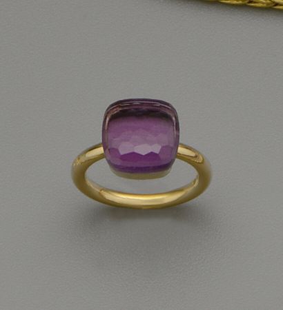POMELLATO: Ring in 18K (750/oo) yellow gold,...