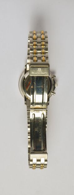 BLANCPAIN: Chronograph watch in 18K (750/oo)...