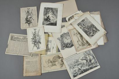 VENERIE - HUNTING.
CHERPITEL.
Set of engravings...