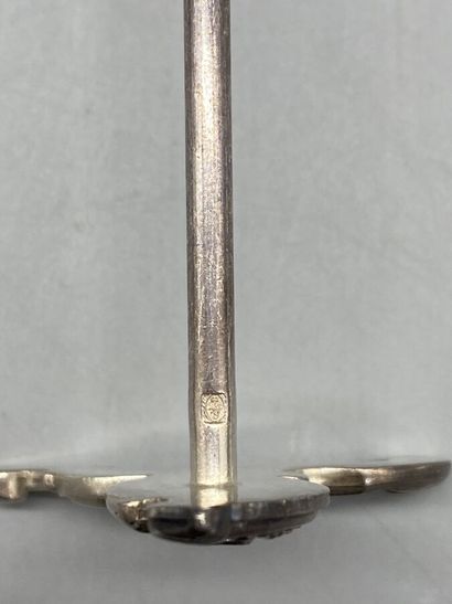 Cailar Bayard, twelve silver plated cutlery...