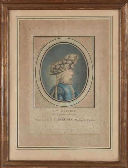 Mademoiselle Olivier of the Comédie Française....