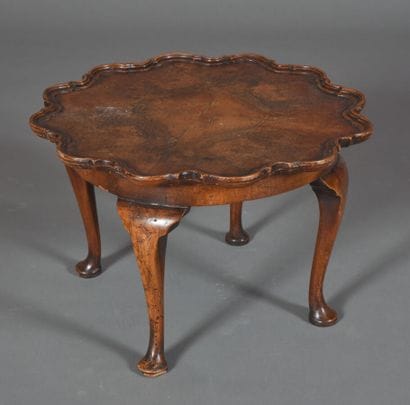 Coffee table in the English style in natural...