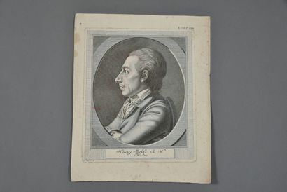 Johann HEINRICH Henri Fuefsli, known as Füssli
Bust...