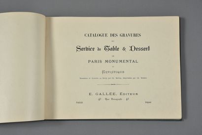 Catalog of engravings from the table and...