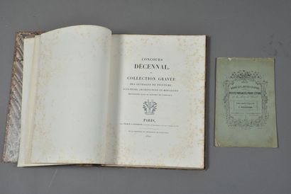 Concours décennal ou collection gravée des...