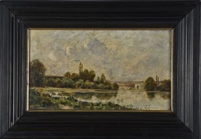 Charles MONTLEVAULT (1835-1897).
Paysage...