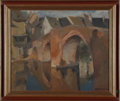 * Ludovic CHAUVIAC (1894-1978).
Pont d'Espalion,...