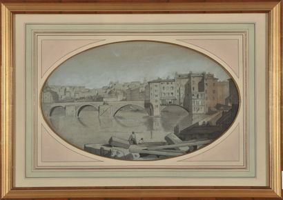 Attribué à Laurent Hippolyte LEYMARIE (1809-1844).
Le...