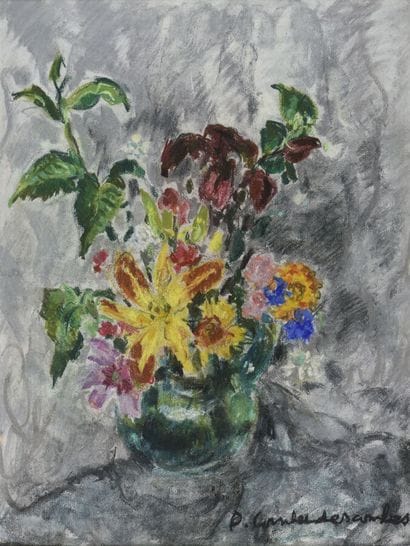 Pierre COMBET-DESCOMBES (1885-1966).
Bouquet...