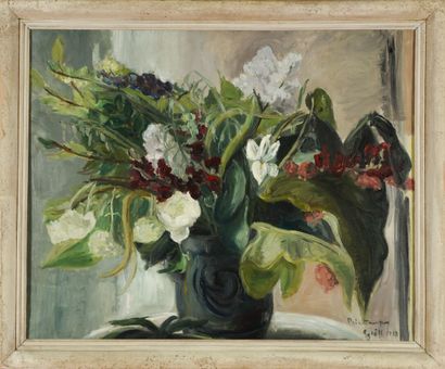 Henriette GRÖLL (1906-1996). 
Printemps,...