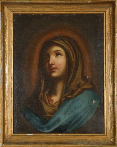17th century FRENCH SCHOOL
The Virgin in...