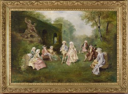 Théodore LEVIGNE (1848-1912).
Petit concert...
