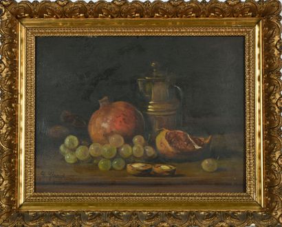 E. GIRARD, école française du début du XXème...