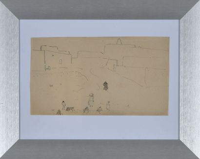 Albert MARQUET (1875-1947).
Scène orientale...