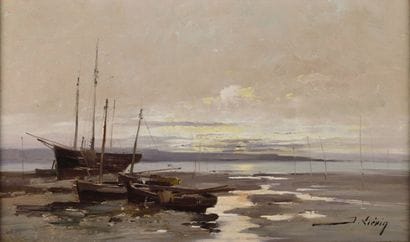 Eugène GALIEN-LALOUE (1854-1941).
Bord de...