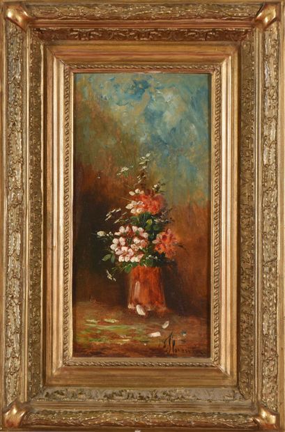 Alfred Arthur BRUNEL DE NEUVILLE ( 1852-1941).
Bouquet...