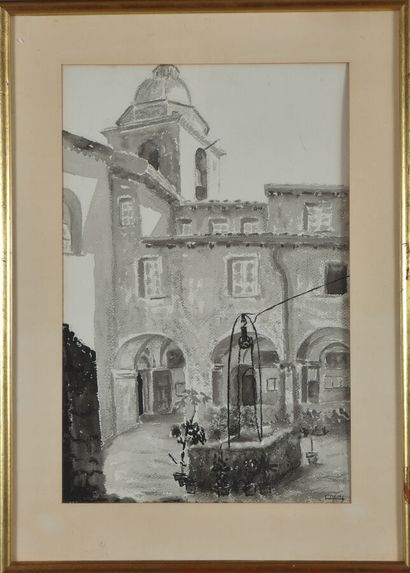 * C.MEURS, école moderne (XXème siècle).
-Ferme...