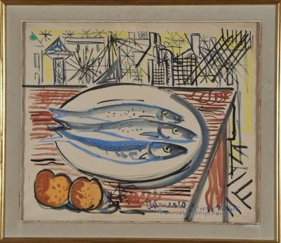 * Alexandre GANESCO (1910-1979).
L'assiette...