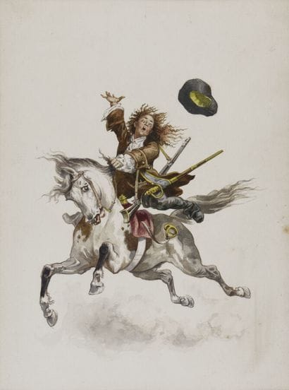 BAYARD Emile Antoine (1837 - 1891) (Attribué...
