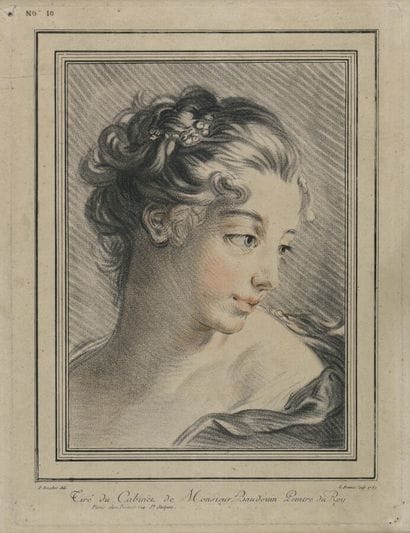 After François BOUCHER (1703-1770)
Head of...