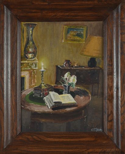 * C.MEURS, école moderne (XXème siècle).
-Ferme...