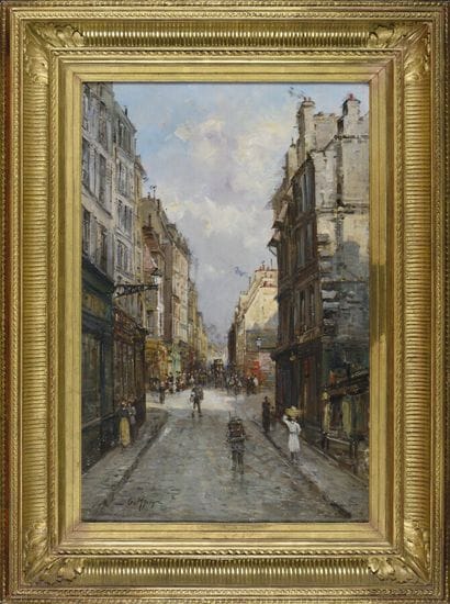 Gustave MASCART (1834 - 1914)
La rue très...