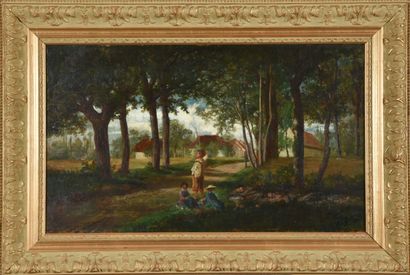 Paul VALANTIN (1838-?)
En pendant : 
- Entrée...
