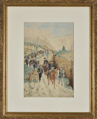 Louis Auguste LOUSTAUNAU (1846 - 1898).
La...